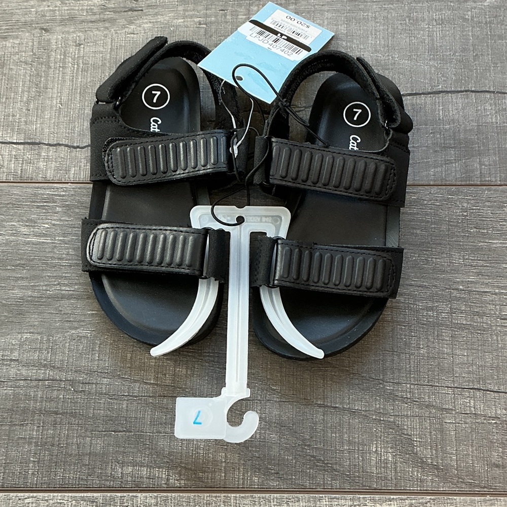 Cat & Jack Black Kids Sandals